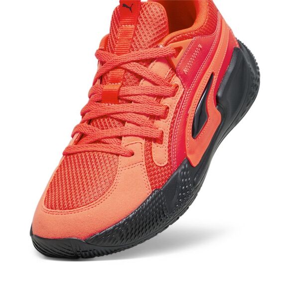 Puma Mens Court Rider Chaos Team Orange Shoes (NWT) - Picture 4 of 5